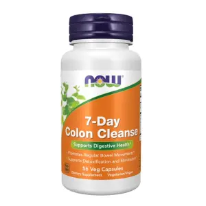7-Day Colon Cleanse – NOW Foods – 56 Veg Capsules