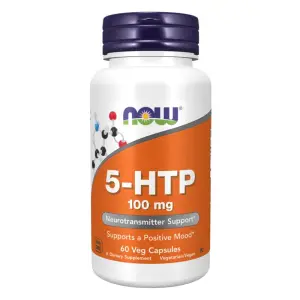 5-HTP 100 mg Veg Capsule – NOW Foods – 60 Veg Capsules