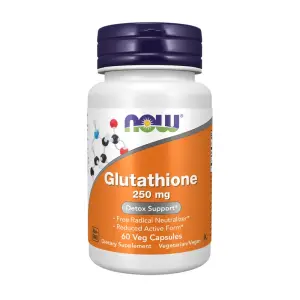 Glutathione 250 mg Veg Capsules – NOW Foods – 60 Veg Capsules