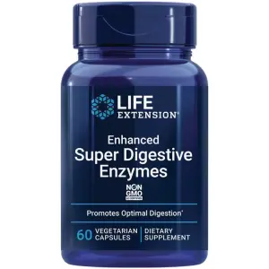 Life Extension Enhanced Super Digestive Enzymes - 60 Vegetarian Capsules