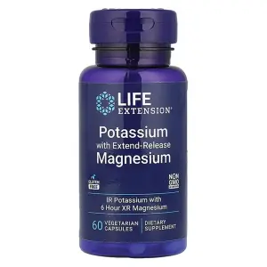 Potassium with Extend-Release Magnesium - 60 Veg Caps